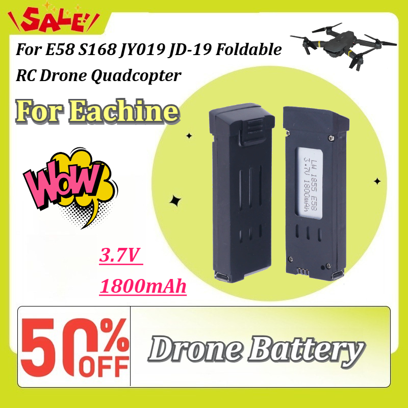 Eachine Drone E58 - Nuova batteria al litio ricaricabile da