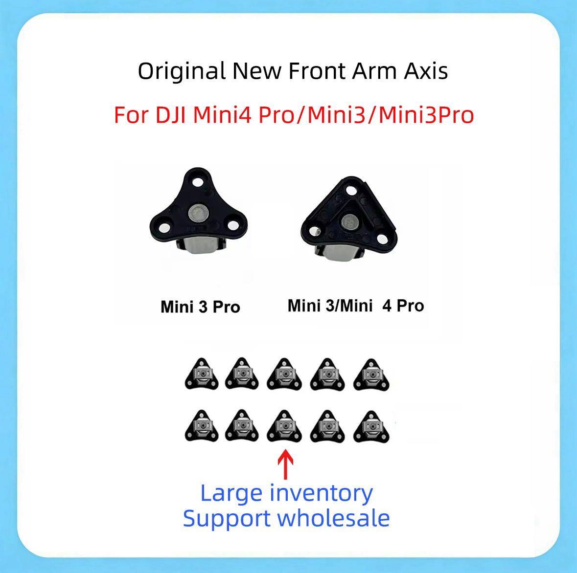 Dji Drone Mini 3 - Nuovo Asse Anteriore Originale per DJI