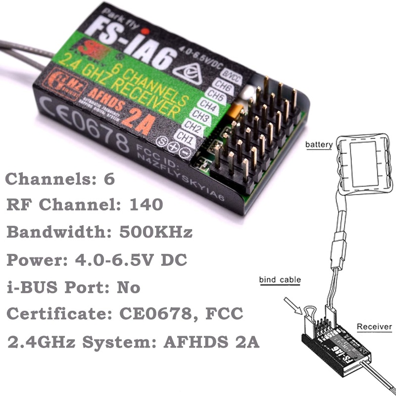 Ricevitore Flysky FS-IA6 6CH d - Drone Racing Battery recensione e prezzo