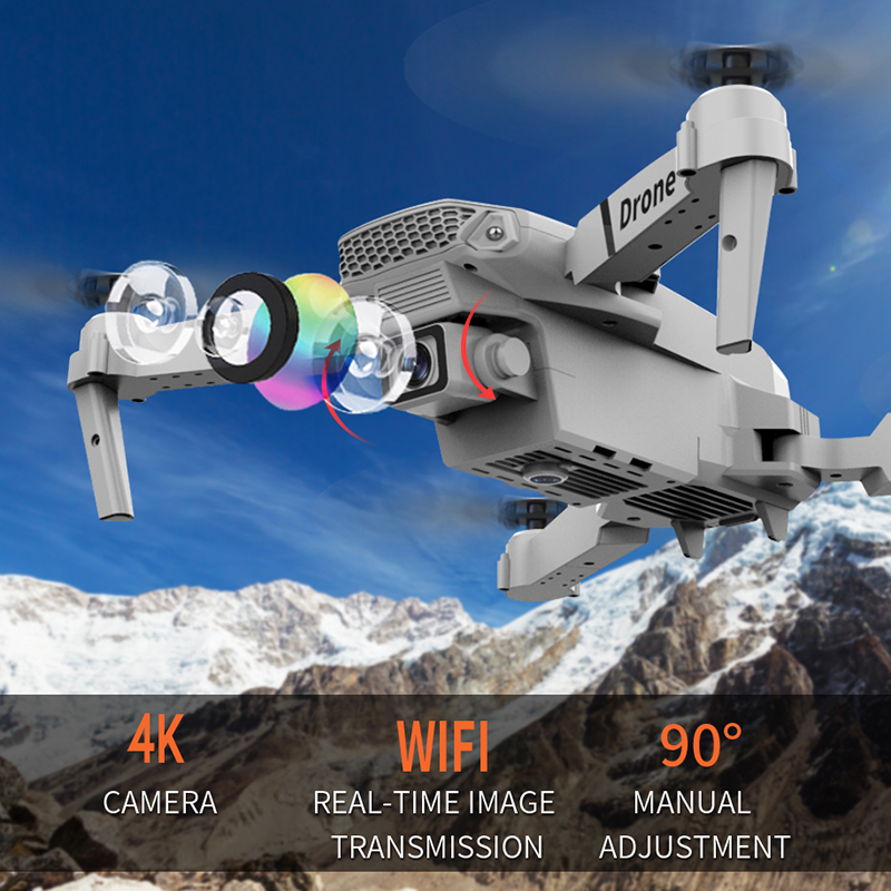Drone Portatile E88 PRO con Te - Eachine Drone E58 recensione e prezzo