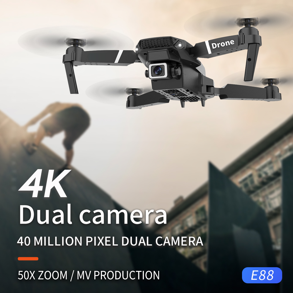 Drone Portatile E88 PRO con Te - Eachine Drone E58 recensione e prezzo