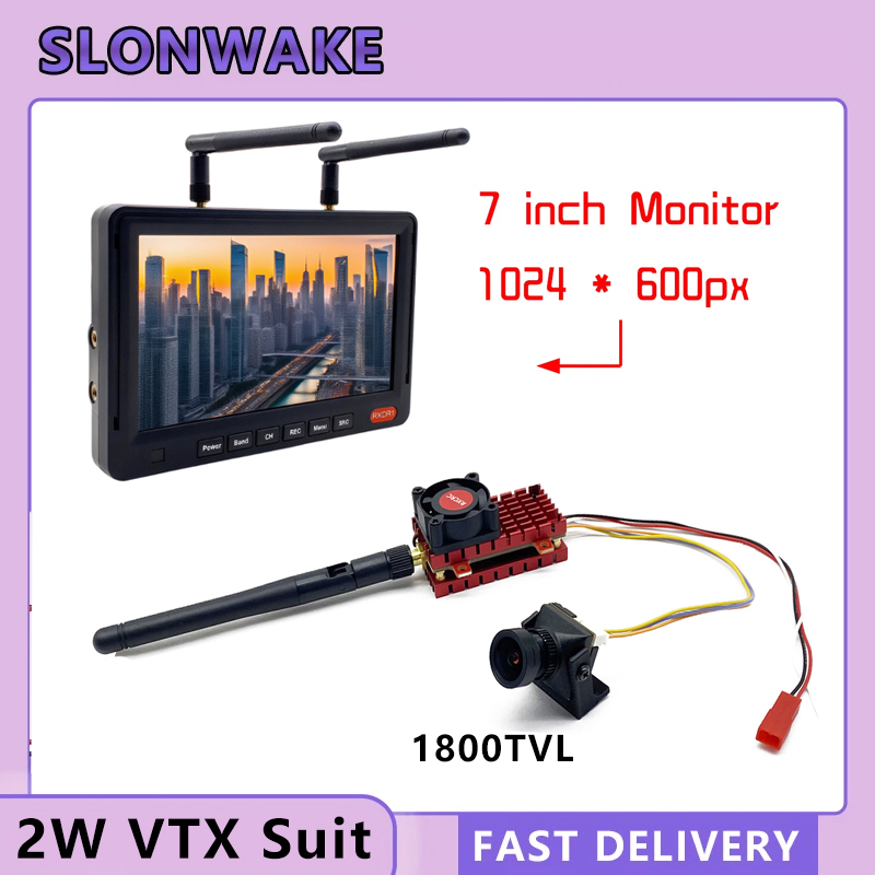 SLONWAKE 5.8G 2W VTX FPV 1800T - Drone Racing Camera recensione e prezzo