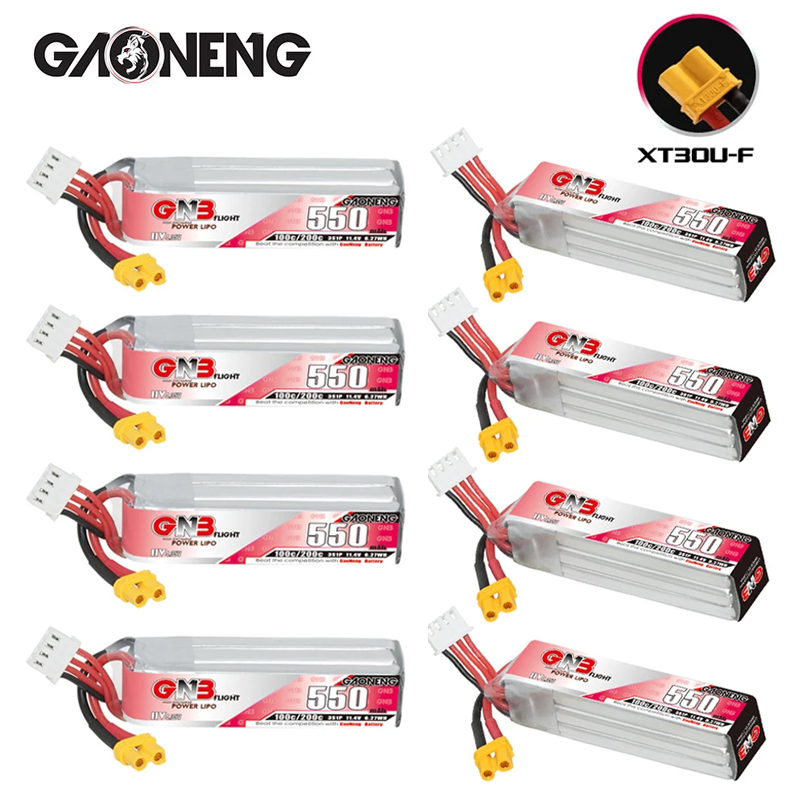 Batteria Lipo GNB HV 11.4V 550 - Drone Racing Battery recensione e prezzo