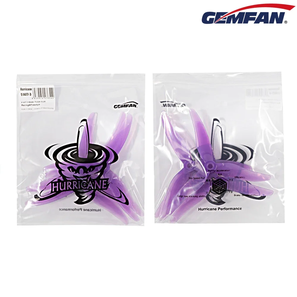 10 paia (10CW + 10CCW) Gemfan  - Drone Racing Propeller recensione e prezzo