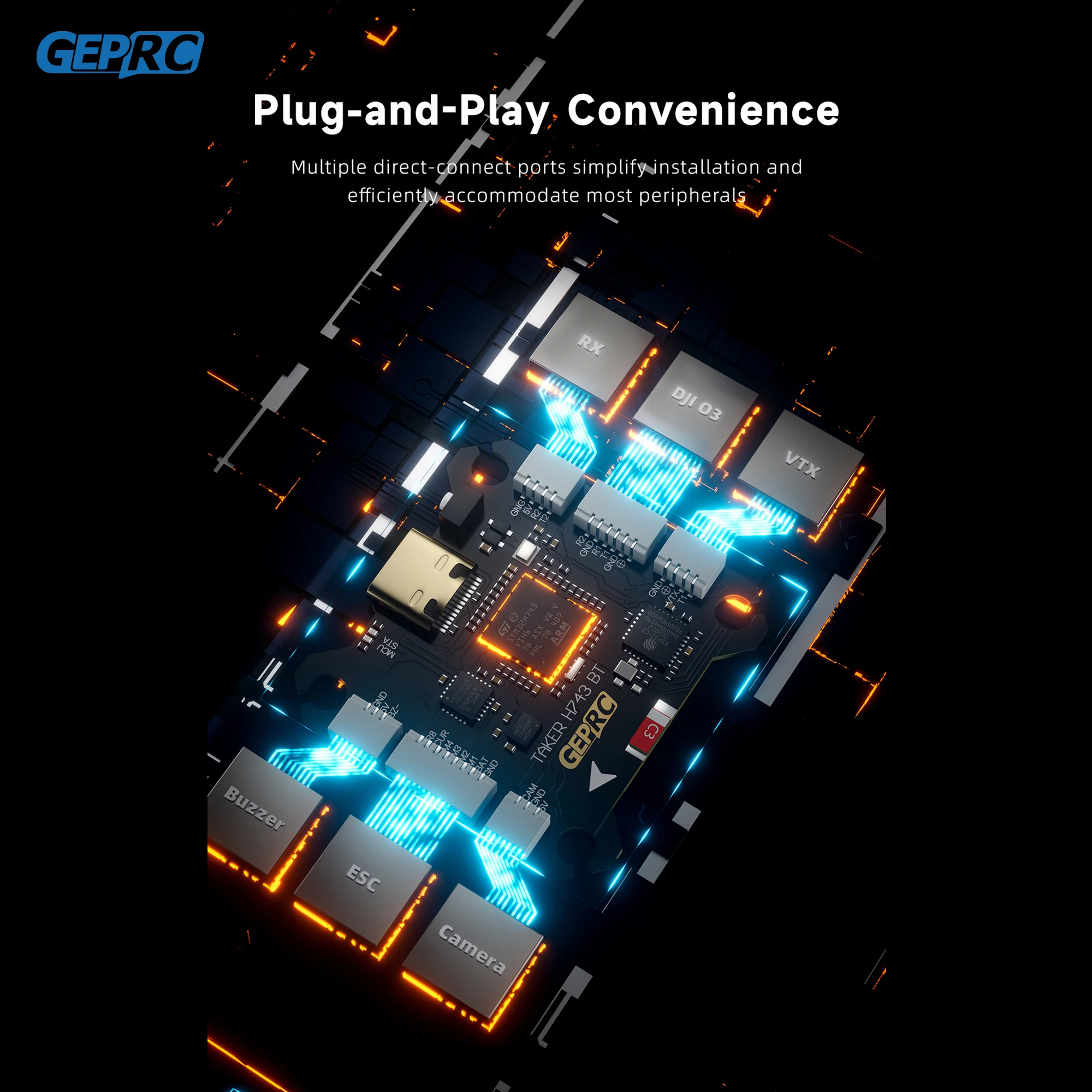 GEPRC TAKER H743 BT 32Bit 65A  - Drone Racing Flight Controller recensione e prezzo