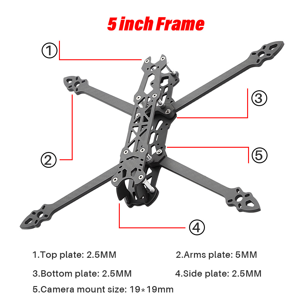 Mark4 Telaio per drone da cors - Drone Racing Frame recensione e prezzo