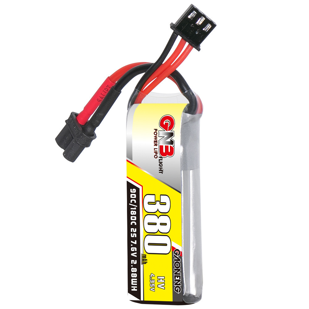 Batteria Lipo GNB 2S 7.6V 380m - Drone Racing Battery recensione e prezzo