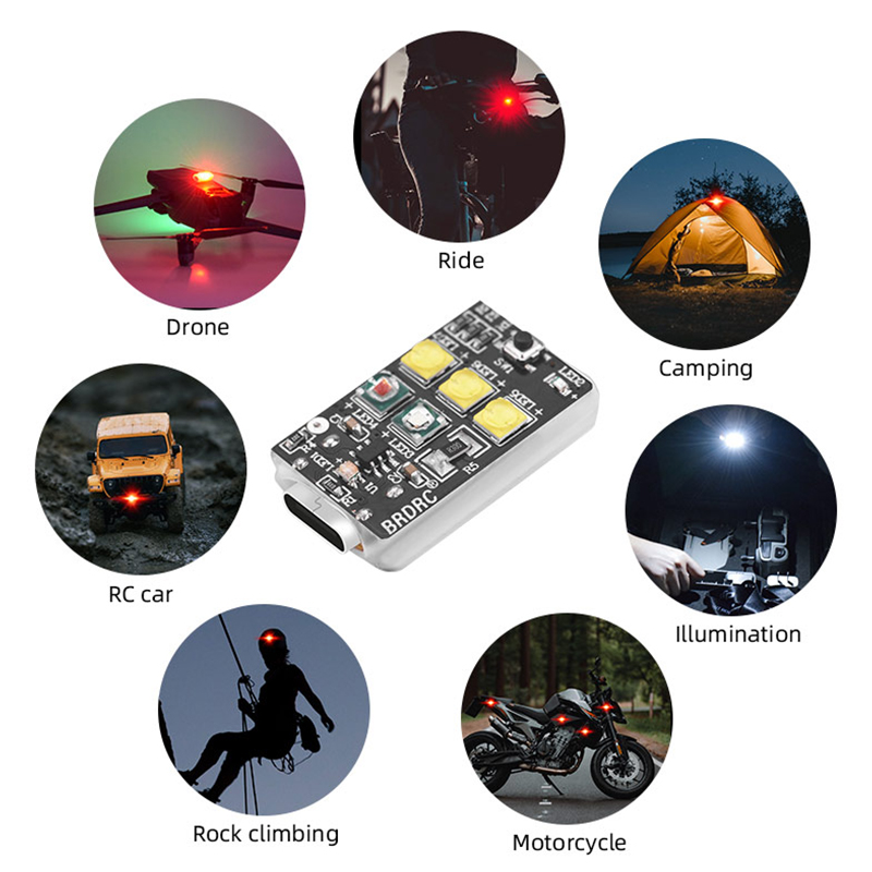 Mini Drone Luce Stroboscopica  - Dji Drone Air 3 recensione e prezzo