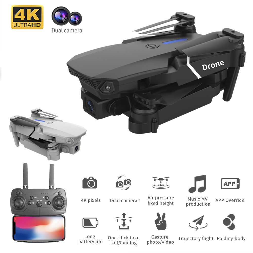 Drone Elicottero Mini E88 4K H - Eachine Drone E58 recensione e prezzo