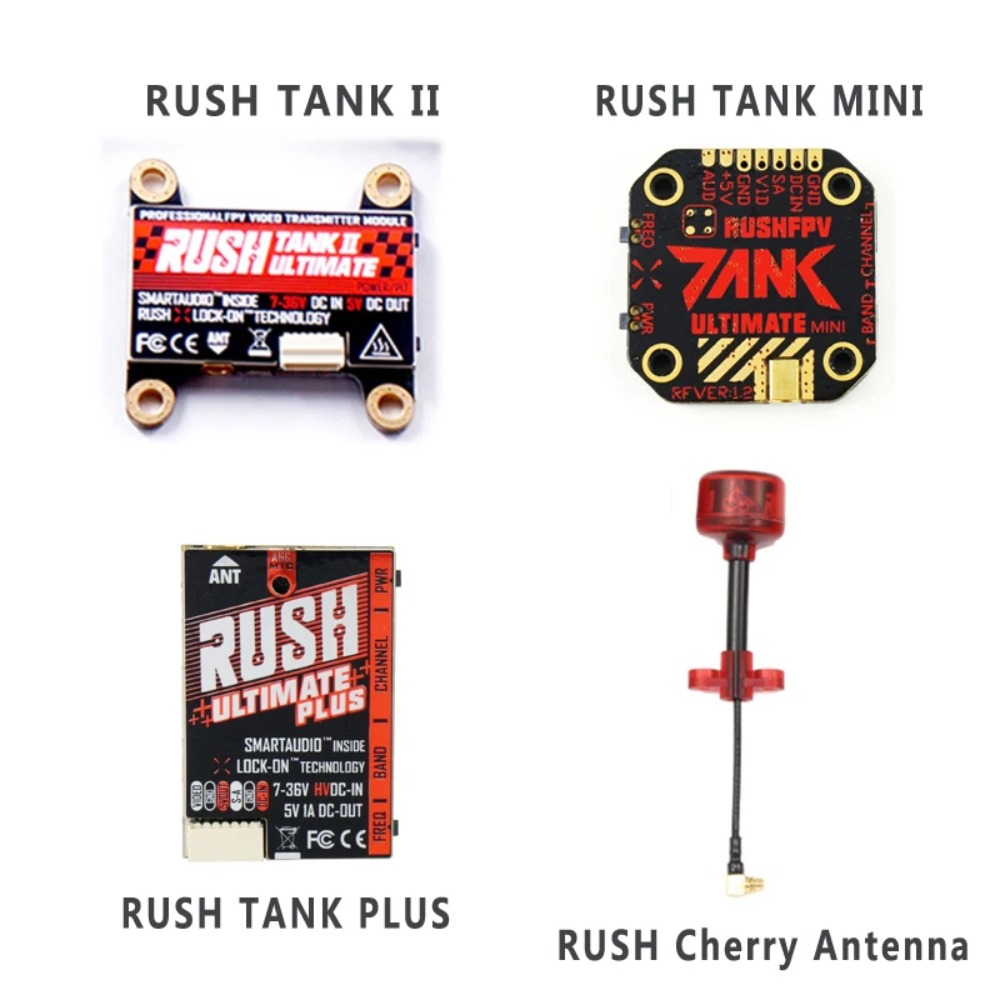 RUSH TANK Ultimate II/Mini/PLU - Drone Racing Receiver recensione e prezzo