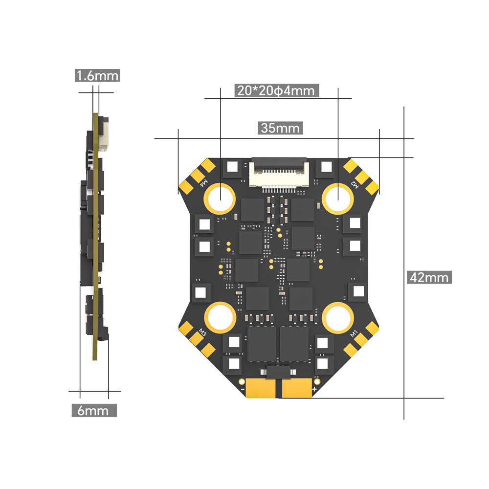 iFlight Borg F7 Mini Stack Fli - Drone Racing Flight Controller recensione e prezzo