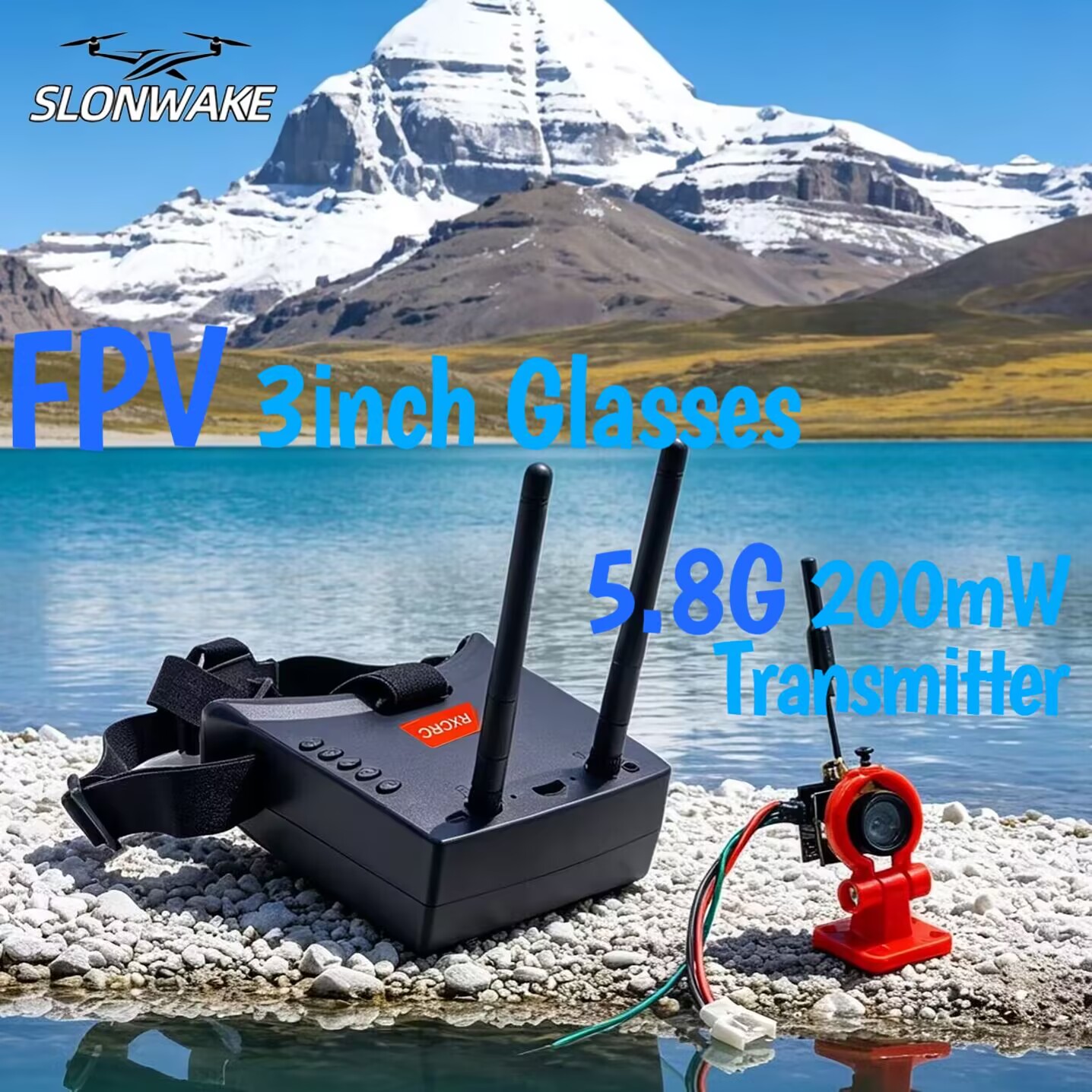 SLONWAKE 5.8G Trasmettitore VT - Drone Racing Camera recensione e prezzo